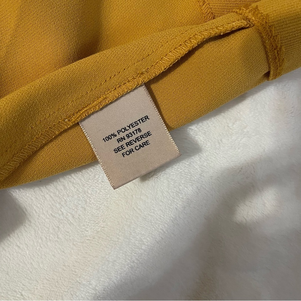 Philosophy Mustard Cardigan - Picture 7 of 7